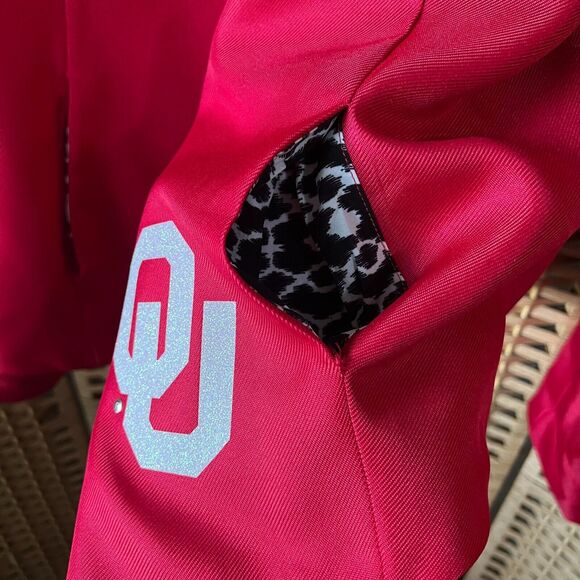 Gameday Couture University of Oklahoma OU Crimson Red Blazer Women's Size 2XL - Picture 10 of 14